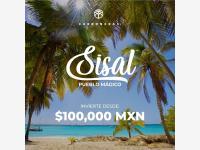 Terreno en venta en Sisal, Hunucmá, Yucatán