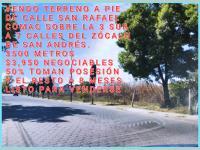 Terreno en venta en San Rafael Comac, San Andrés Cholula, Puebla
