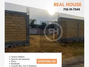 Terreno en venta en Hermenegildo Galeana, Cuautla, Morelos