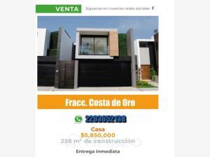 Casa en venta en Costa de Oro, Boca del Río, Veracruz de Ignacio de la Llave