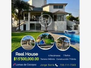 Casa en venta en Lomas de Cocoyoc, Atlatlahucan, Morelos