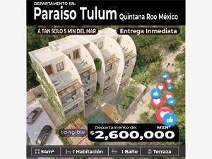 Departamento en venta en La Veleta, Tulum, Quintana Roo