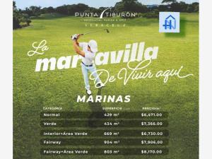 Terreno en venta en Punta Tiburón, Residencial, Marina y Golf, Alvarado, Veracruz de Ignacio de la Llave