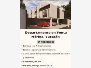 Departamento en venta en Sodzil Norte, Mérida, Yucatán