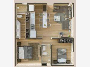 Departamento en venta en Amberes Residencial, León, Guanajuato