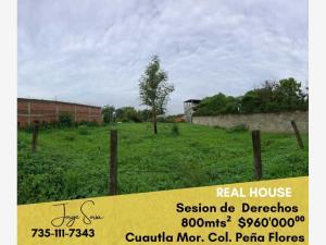 Terreno en venta en Peña Flores (Palo Verde), Cuautla, Morelos Terreno en venta en Peña Flores (Palo Verde), Cuautla, Morelos