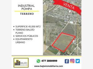 Terreno en venta en Fraccionamiento Industrial la Pompa, León, Guanajuato