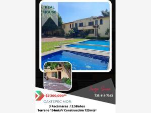 Casa en venta en Oaxtepec Centro, Yautepec, Morelos