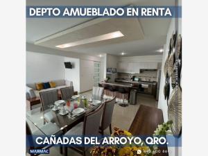 Departamento en renta en Cañadas del Arroyo, Corregidora, Querétaro