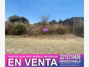 Terreno en venta en Huertos Agua Azul, Morelia, Michoacán de Ocampo Terreno en venta en Huertos Agua Azul, Morelia, Michoacán de Ocampo