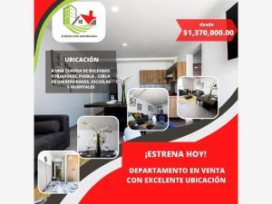 Departamento en venta en Santiago Momoxpan, San Pedro Cholula, Puebla