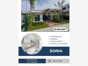 Casa en venta en Tepeyac, Cuautla, Morelos Casa en venta en Tepeyac, Cuautla, Morelos