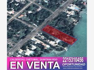 Terreno en venta en Centro Calderitas, Othón P. Blanco, Quintana Roo