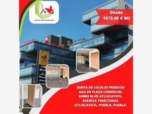 Local en renta en Reserva Territorial Atlixcayotl, San Andrés Cholula, Puebla