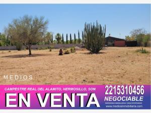 Terreno en remate en Real del Alamito [Fraccionamiento Campestre], Hermosillo, Sonora