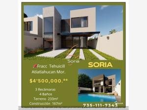 Casa en venta en Atlatlahucan, Atlatlahucan, Morelos