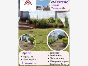 Terreno en venta en Ahuatlán Tzompantle, Cuernavaca, Morelos