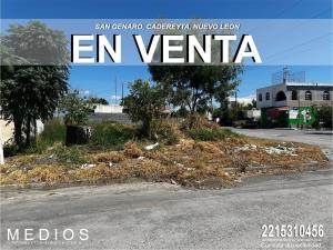 Terreno en venta en San Genaro, Cadereyta Jiménez, Nuevo León