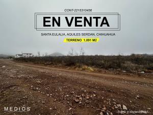 Terreno en remate en Centro Santa Eulalia, Aquiles Serdán, Chihuahua
