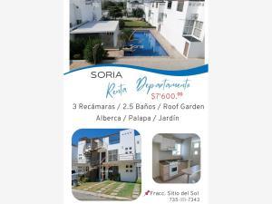 Departamento en renta en Sitio del Sol, Cuautla, Morelos