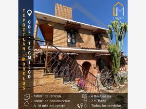 Casa en venta en Amatlán de Quetzalcóatl, Tepoztlán, Morelos
