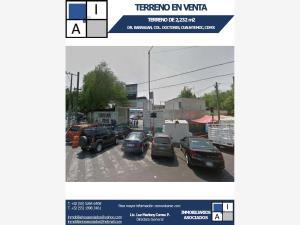 Terreno en venta en Doctores, Cuauhtémoc, Ciudad de México