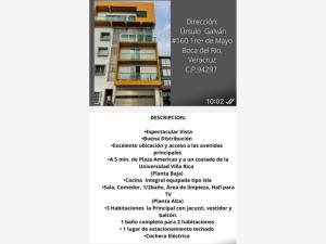 Departamento en venta en Ejido Primero de Mayo Norte, Boca del Río, Veracruz de Ignacio de la Llave