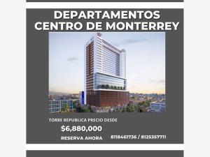Departamento en venta en Venustiano Carranza, Monterrey, Nuevo León