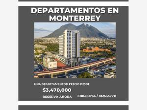 Departamento en venta en Monterrey Centro, Monterrey, Nuevo León Departamento en venta en Monterrey Centro, Monterrey, Nuevo León