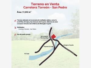 Terreno en venta en San Antonio del Coyote, Matamoros, Coahuila de Zaragoza Terreno en venta en San Antonio del Coyote, Matamoros, Coahuila de Zaragoza
