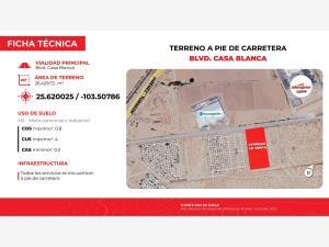 Terreno en venta en Casa Blanca, Gómez Palacio, Durango Terreno en venta en Casa Blanca, Gómez Palacio, Durango