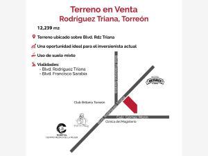 Terreno en venta en Santa Fe, Torreón, Coahuila de Zaragoza