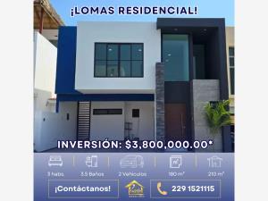 Casa en venta en Las Lomas Residencial, Alvarado, Veracruz de Ignacio de la Llave