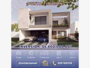Casa en venta en Punta Tiburón, Residencial, Marina y Golf, Alvarado, Veracruz de Ignacio de la Llave Casa en venta en Punta Tiburón, Residencial, Marina y Golf, Alvarado, Veracruz de Ignacio de la Llave