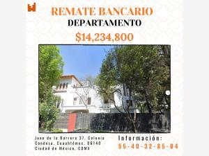 Departamento en remate en Condesa, Cuauhtémoc, Ciudad de México
