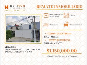 Casa en remate en Colinas de las Aguilas, Zapopan, Jalisco