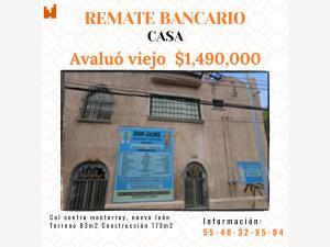 Casa en remate en Centro, Monterrey, Nuevo León