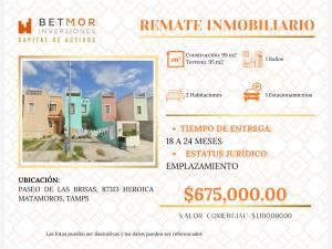 Casa en remate en Paseo de las Brisas, Matamoros, Tamaulipas