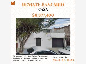 Casa en remate en San Pedro Zacatenco, Gustavo A. Madero, Ciudad de México