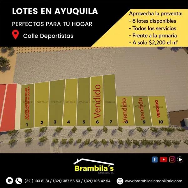 Terreno en venta en Ayuquila, El Grullo, Jalisco