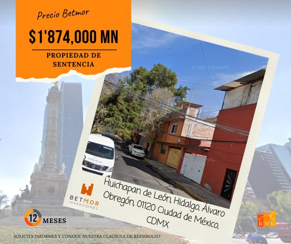 Casa en remate en Hidalgo, Álvaro Obregón, Ciudad de México