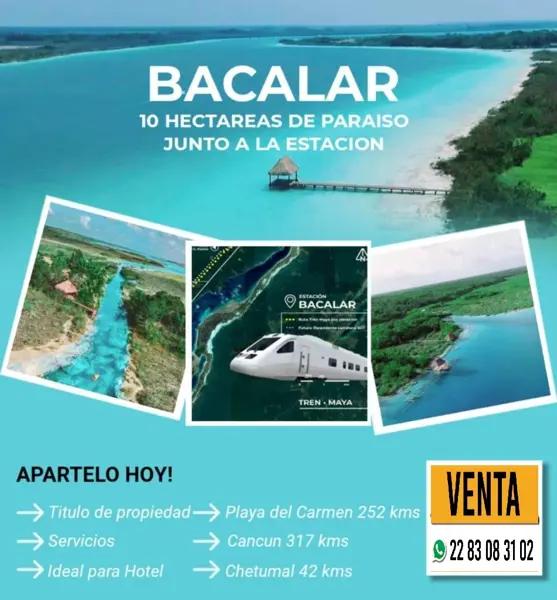 Terreno en venta en Bacalar Centro, Bacalar, Quintana Roo