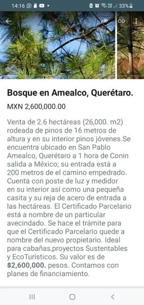 Terreno en venta en San Pablo, Amealco de Bonfil, Querétaro