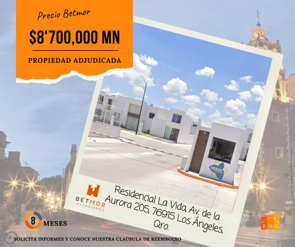Casa en remate en Los Angeles, Querétaro, Querétaro