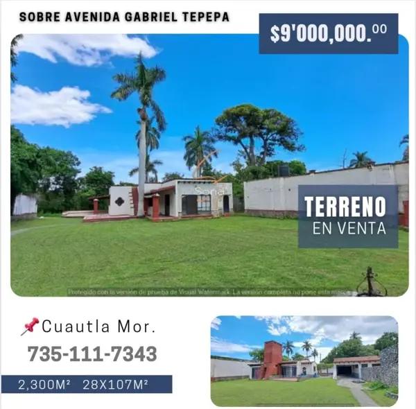 Terreno en venta en Emiliano Zapata, Cuautla, Morelos