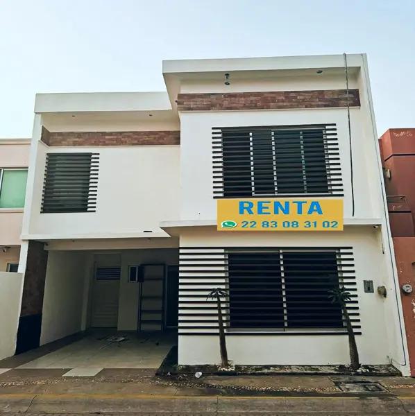 Casa en renta en Residencial Marino, Medellín de Bravo, Veracruz de Ignacio de la Llave