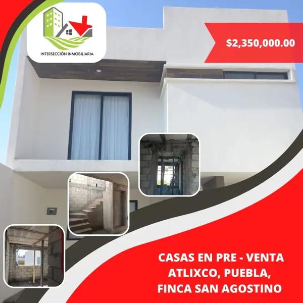 Casa en venta en San Agustín de los Molinos, Atlixco, Puebla