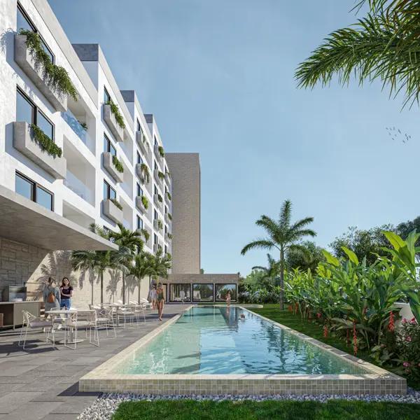 Departamento en venta en Residencial Río, Benito Juárez, Quintana Roo