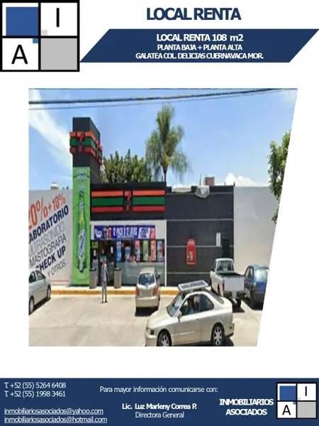Local en renta en Delicias, Cuernavaca, Morelos
