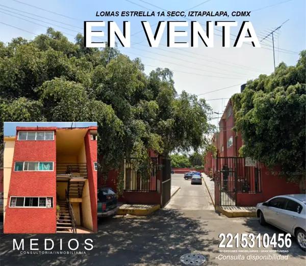Departamento en venta en Lomas Estrella, Iztapalapa, Ciudad de México
